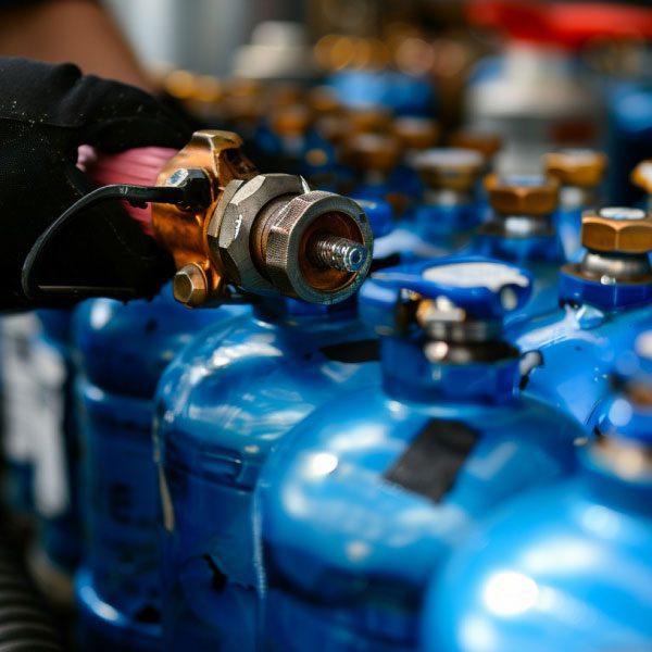 Наповнення посудин газами